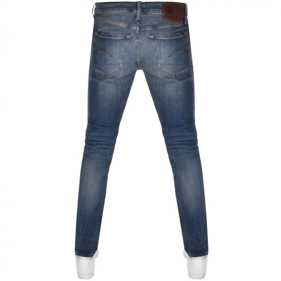 Alternative Image for ProductG Star Raw 3301 Slim Fit Jeans Blue2